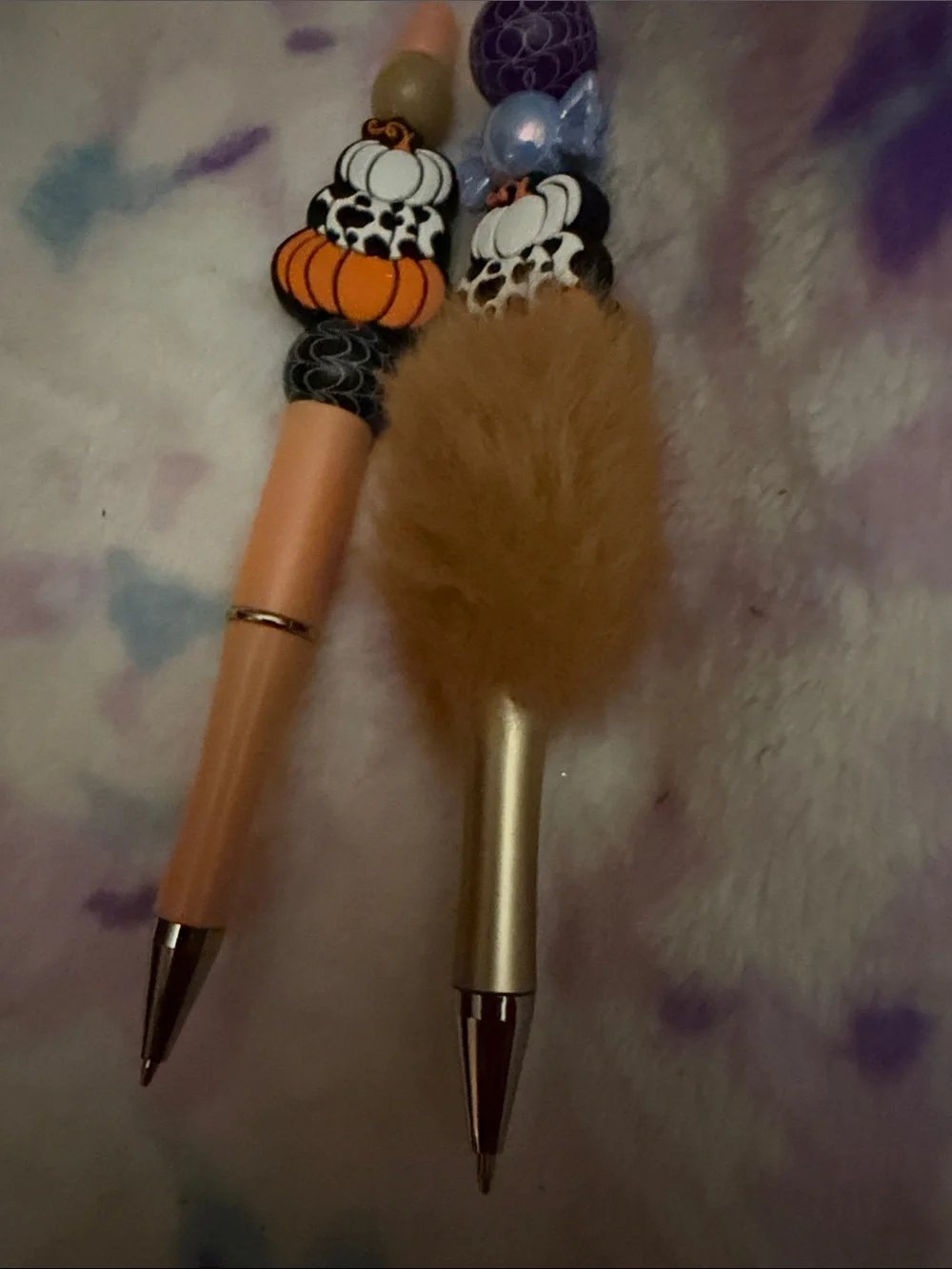 Set up to homemade Halloween ink pen